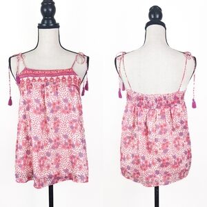 🦋LAST🦋 NWT Blue Boheme Bilotis Cotton Cami Top